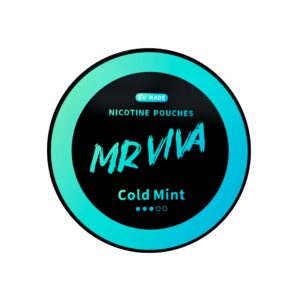 MR VIVA Cold Mint 10.9MG Nicotine Pouches – Extra-Cool Mint Flavor for Maximum Freshness