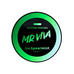 MR VIVA Ice Spearmint 10.9MG Nicotine Pouches – A Crisp Mint Hit for a Clean, Smoke-Free Lifestyle