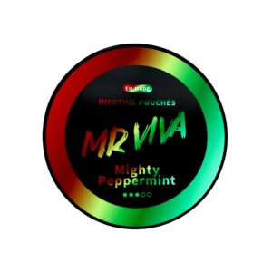 MR VIVA Mighty Peppermint 10.9MG Nicotine Pouches – A Bold Kick of Peppermint for Lasting Freshness